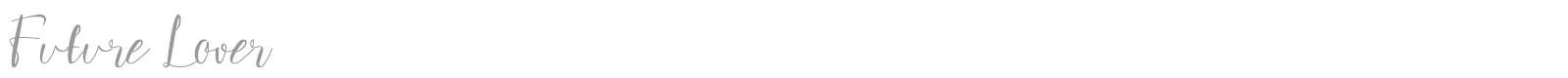 Future Lover font preview